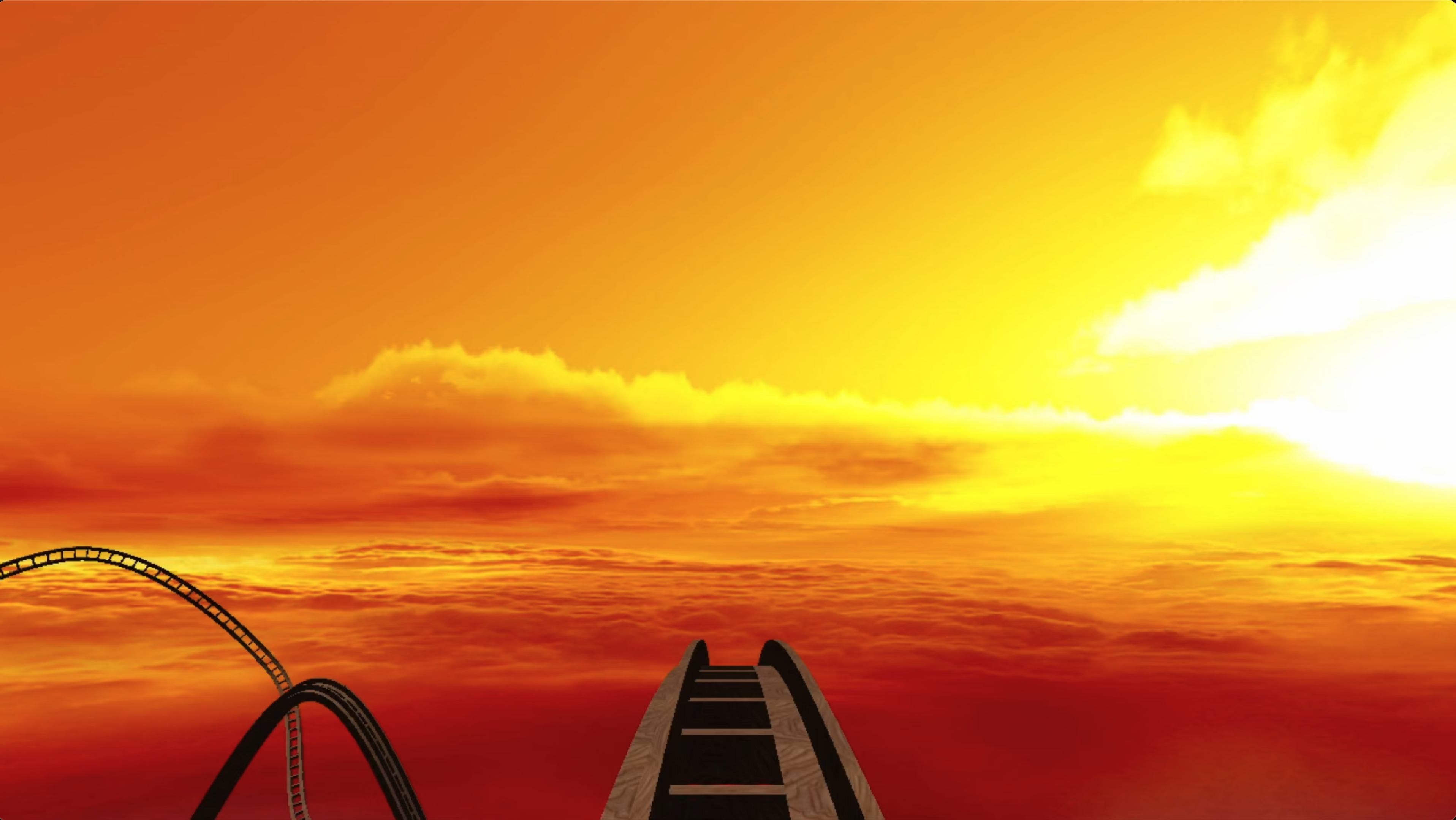 Sunset Roller Coaster original project capture