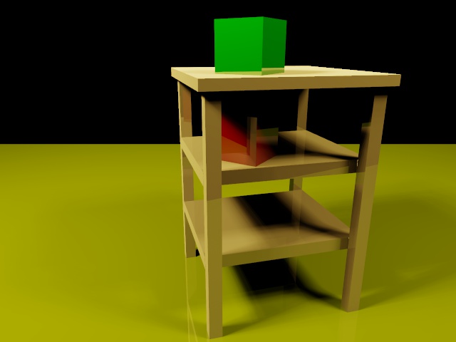 Monte-Carlo CPU Ray Tracer original project capture